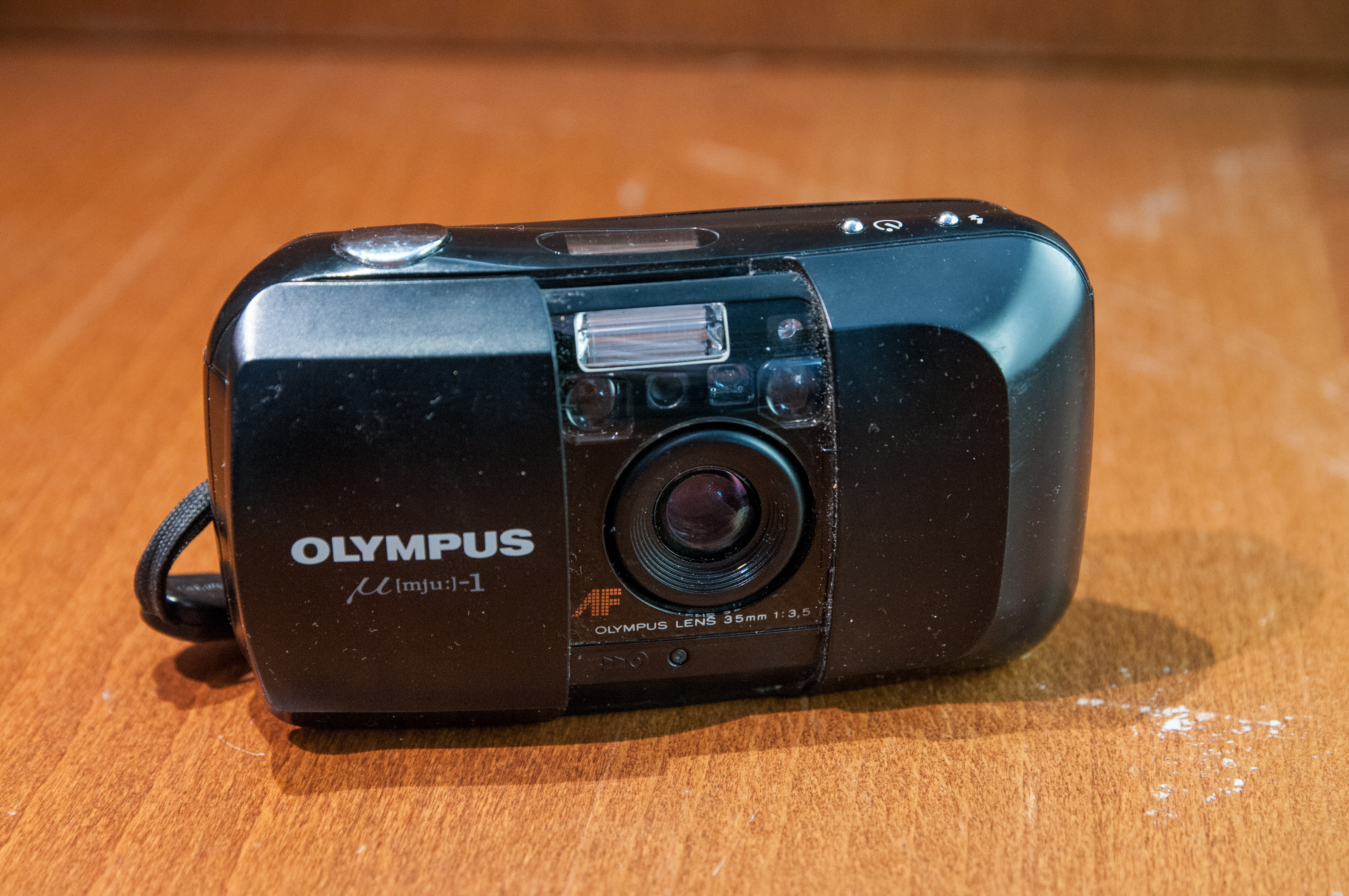 Vechter Knorrig antwoord Olympus MJU-1 35mm compact camera - Vintagelens