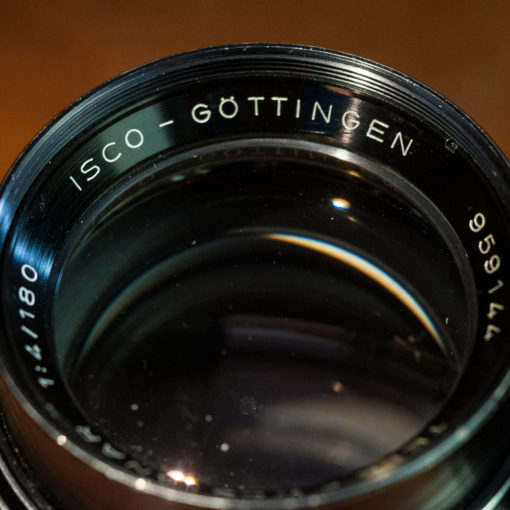 Isco Gottingen Tele-Westanar 180mm F4.0