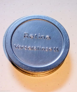 Kodak Retina vorsatzlinse II with vintage kodak metal case