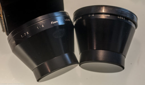 Kowa(H) tele & wide lens set