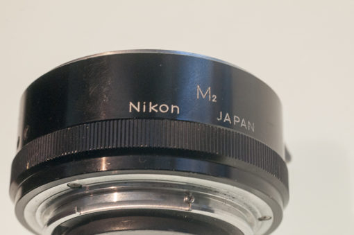 Nikon F, lifesize extender , M2