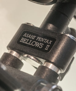 Asahi Pentax macro bellows + slidecopier