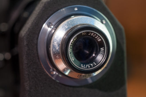 Macro Bellows setup for Nikon F with Will Wetzlar 75mm F4.5