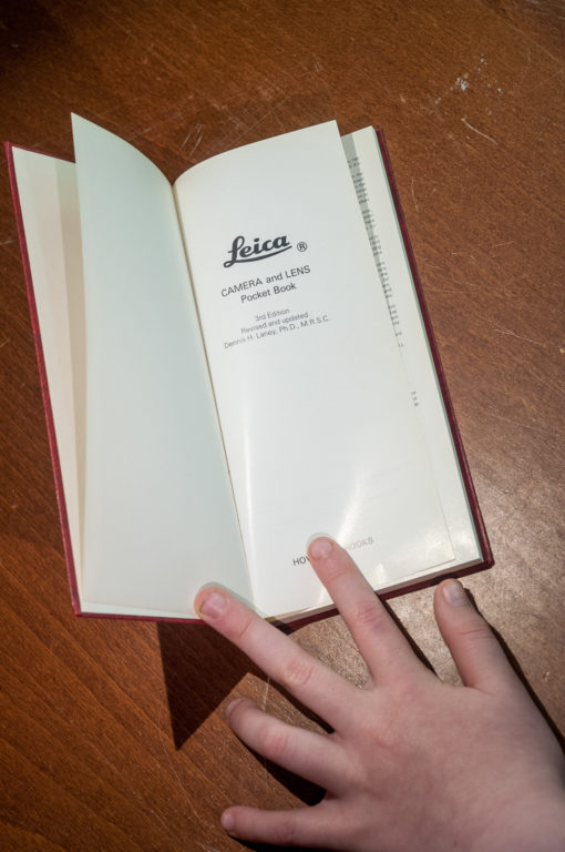Leica Pocket Book 3rd Edition Hardcover – 1986