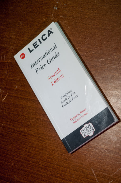 Leica International Price Guide - Hove Collecters Books 7th edition