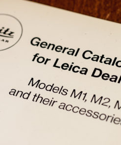 Leitz-Leica - general catalogue for leica dealers 1961