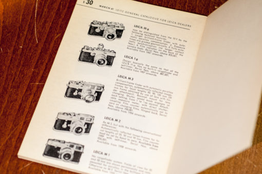 Leitz-Leica - general catalogue for leica dealers 1961