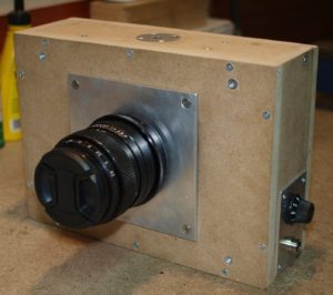 [CHAVE TREZE] DIY slit-scan medium format camera