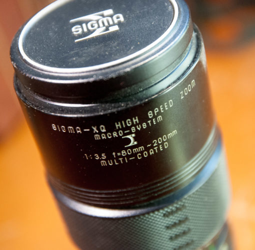 Sigma SQ macro system 80-200mm F3.5