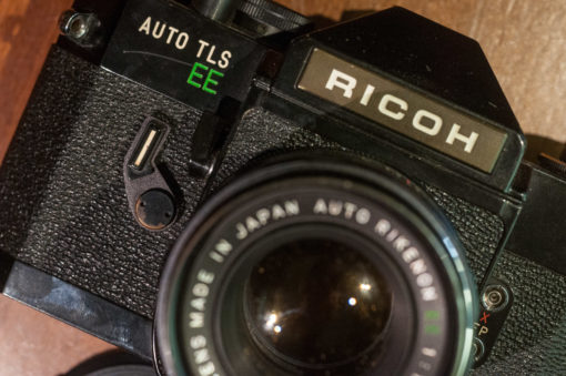 Ricoh TLS EE + Auto Rikenon EE F1.7 50mm