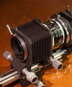 Canon FL bellows with canon FL 50mm F1.8 + Canon slide copy unit