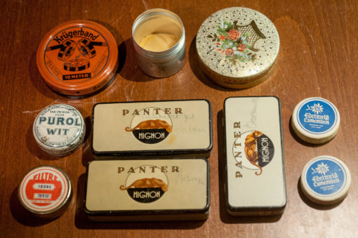 Collection of 10 Tin & cardboard containers