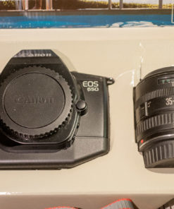 Canon 50th Anniversary box with original never used EOS650