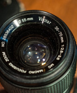 Canon FD lens/Flash set vivitar 35-70mm , kenlock 85-210 + canon 277t