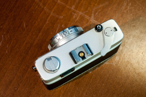 Konica C35 rangefinder camera