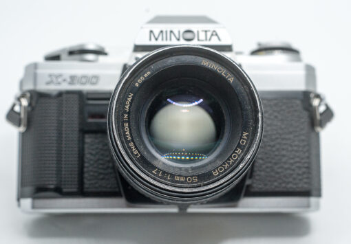 Minolta X300 + MD rokkor 50mm F1.7