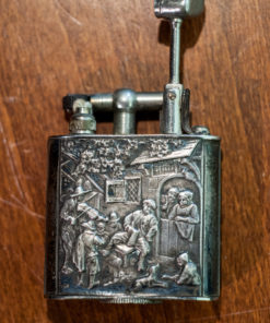 Lighter with depiction of 17th century paiting