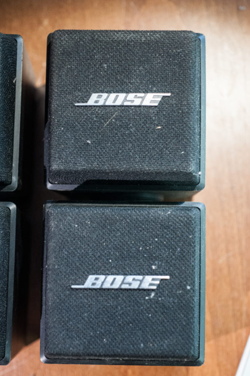 Bose Acoustimass AM-5 Cube System 2x Satelite boxes