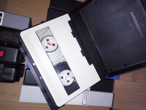 7 U-matic and 4 U-matic S videotapes