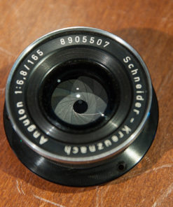 Schneider Angulon 165mm F6.8 Wide Angle Lens for 8x10
