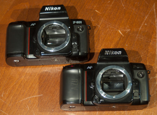 2x Nikon F801 body