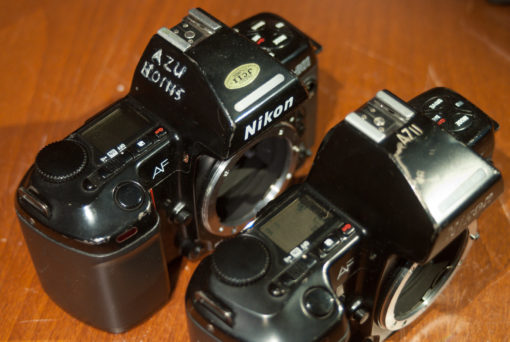 2x Nikon F801 body