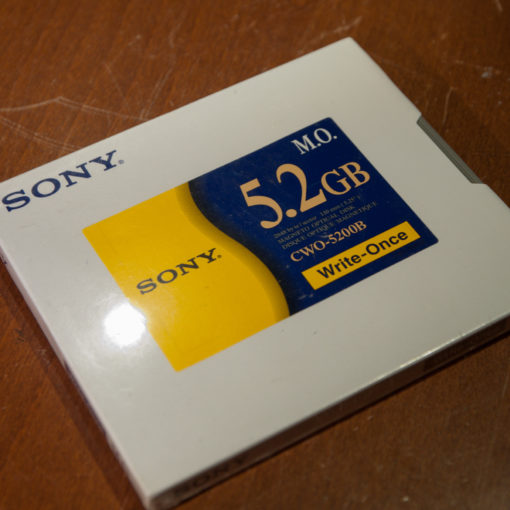 Sony 5,25" MO Disk 5.2 GB, Data Cartridge