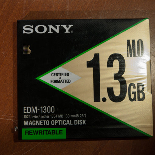 Sony 5,25" MO Disk 1.3GB, Data Cartridge(new)