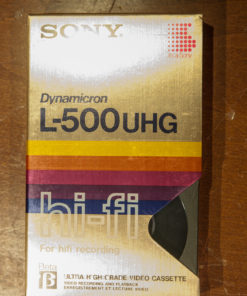 Sony UHG BETAMAX L-500