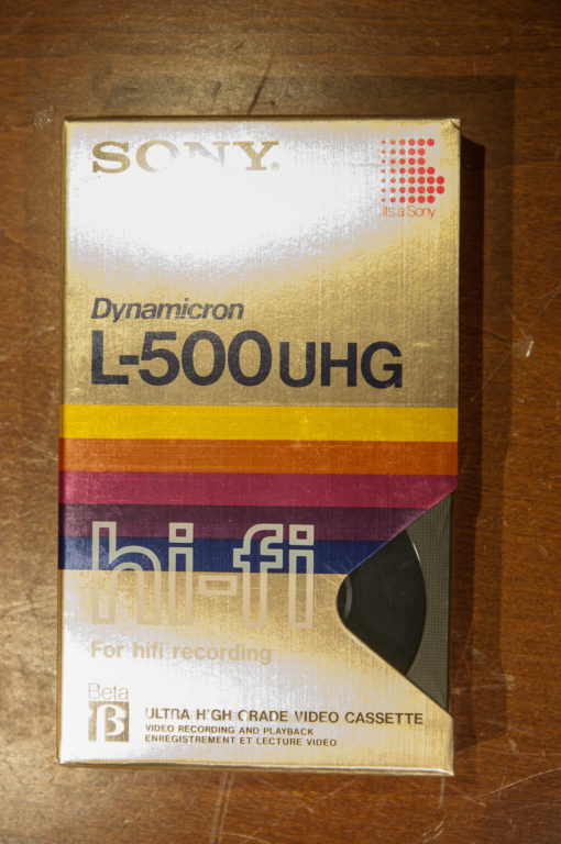 Sony UHG BETAMAX L-500