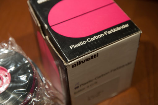Olivetti Plastic carbond farbbander - typewriter tape