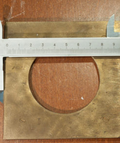 Brass Lensboard 59mm hole