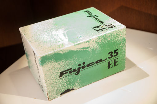 Fujica 35 EE rangefinder camera in original box