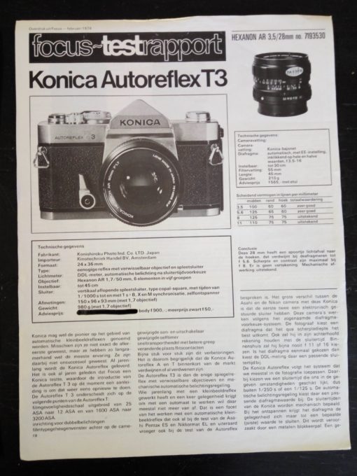 Folders Konica Cameras