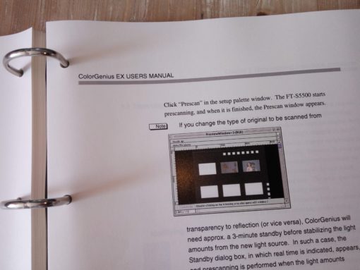 Users Manual ColorGenius EX for Macintosh