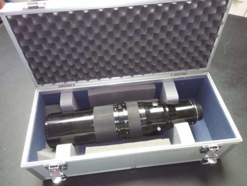 Soligor 130-650mm F5.6-7.5 in Aluminum case (Minolta MD Mount)