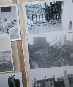 WW2 photos of destroyed houses