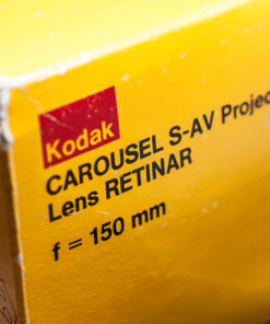 Kodak Carousel S-AV projector lens Retinar 150mm