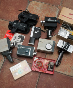 Collection of 8mm Cameras from the sixties/seventies