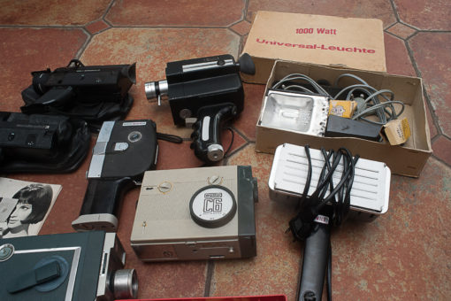 Collection of 8mm Cameras from the sixties/seventies