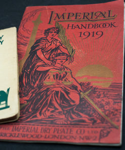The simplicity of Photography + Imperial Handbook 1919