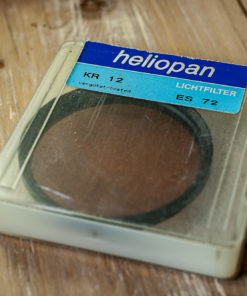 Heliopan 72x0.75 R12 2x 1 Orange filter 72mm