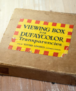 Viewing box for Dufaycolor transparencies By Ilford