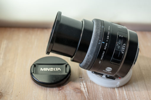 Minolta AF 50 mm F2.8(22) Macro