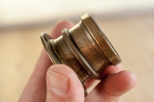 Brass Lens Goerz Berlin Doppel Anastigmat 7.7/ 180mm Serie III No 2