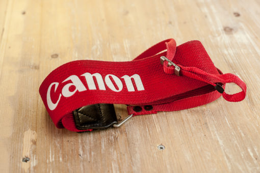 Canon Vintage 1980s camera strap