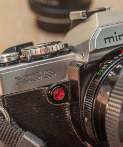 Minolta XG9 + Kenlock McTor 28mm F2.8 + Soligor 135mm F3.5