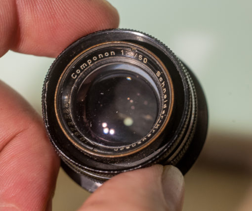 Schneider-Kreuznach Componon F4.0 50mm enlarging lens