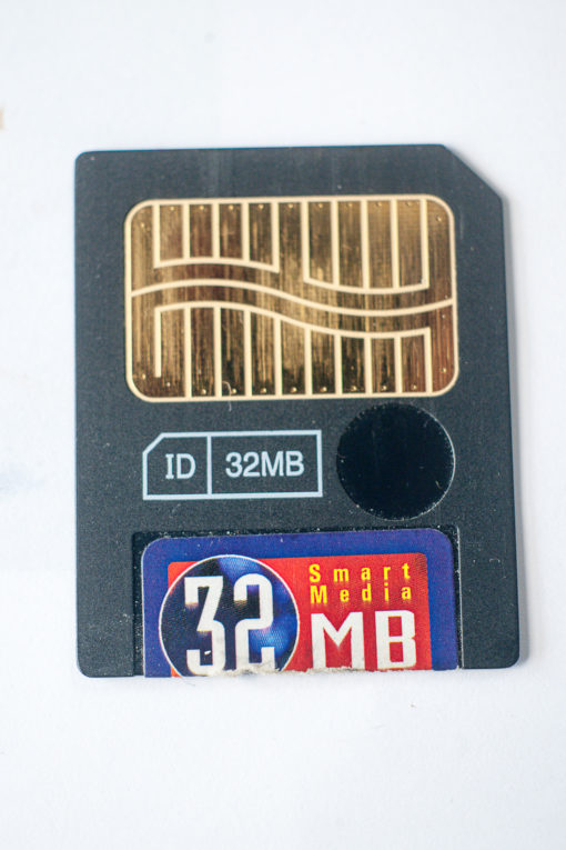 Smart Media memory cards 3,3V - 8MB/16MB/32MB/64MB/128MB