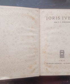 JORIS IVENS door L. J. JORDAAN HYDT 1931 DE SPIEGHEL, AMSTERDAM HET KOMPAS, MECHELEN